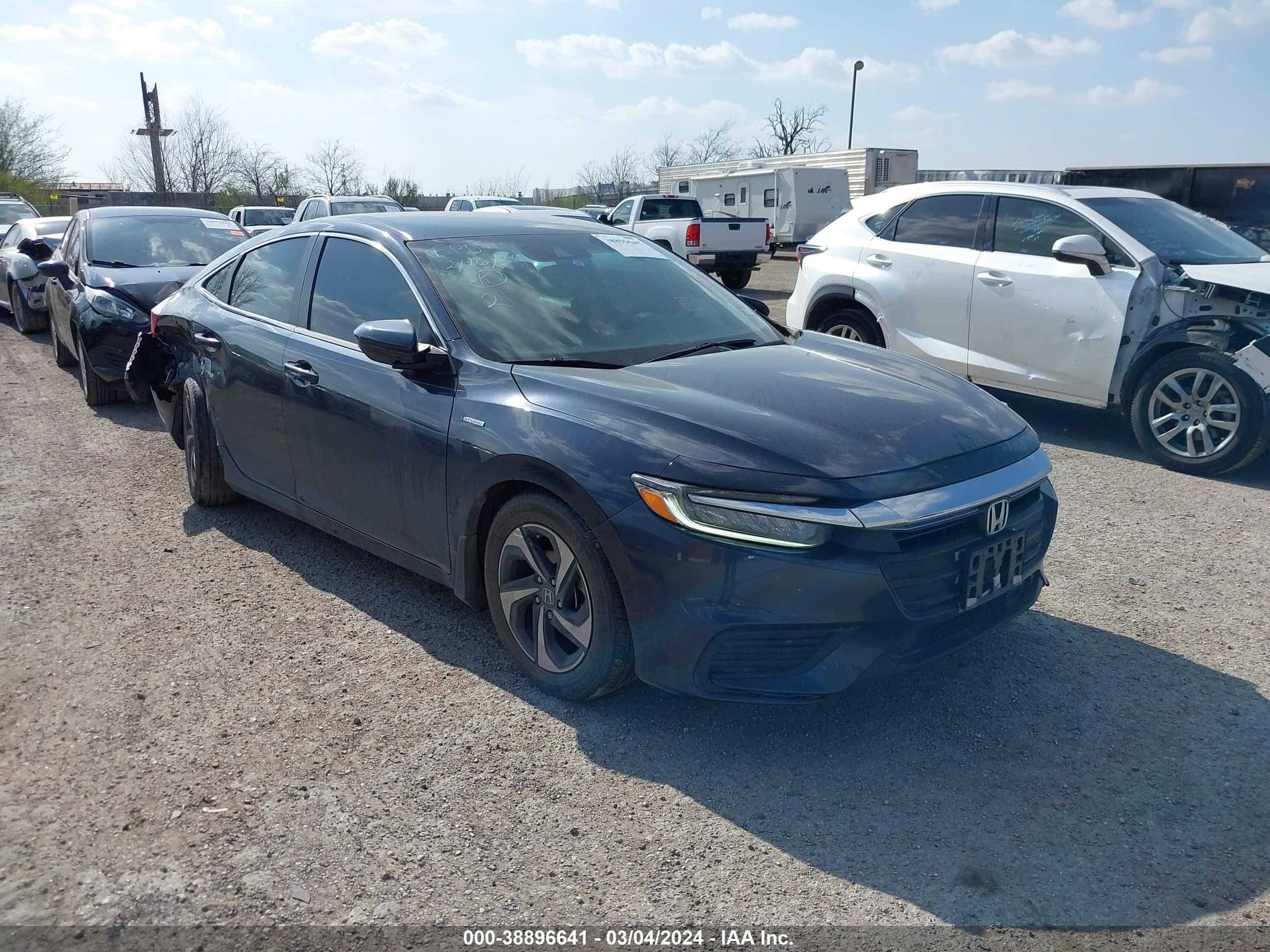 HONDA INSIGHT 2022 19xze4f50ne005605