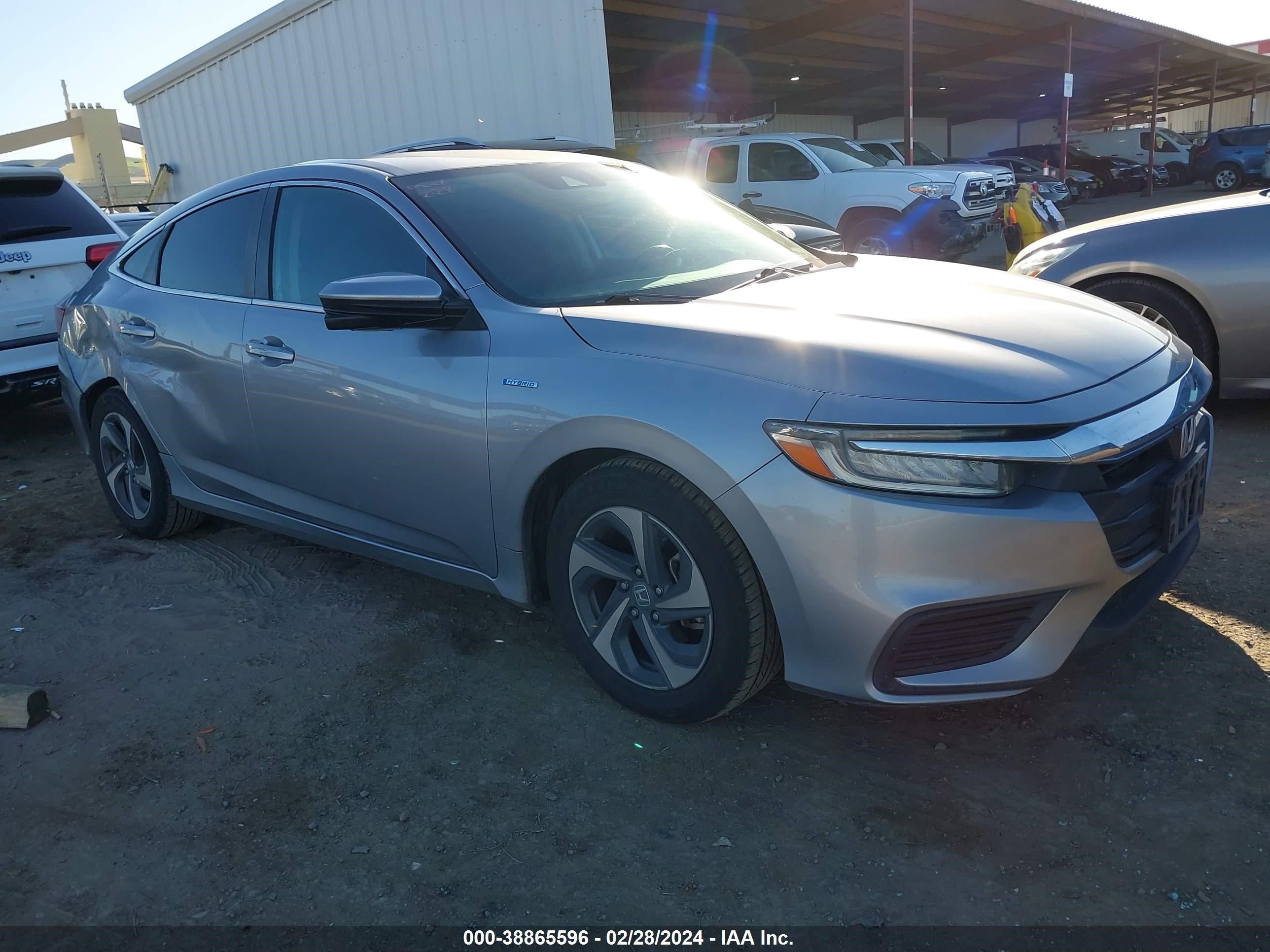 HONDA INSIGHT 2019 19xze4f51ke023946