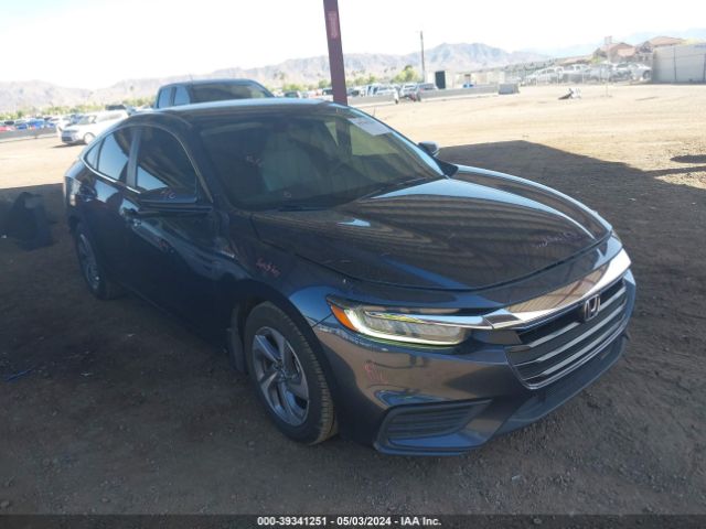 HONDA INSIGHT 2020 19xze4f51le006307