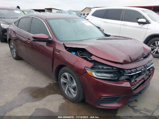 HONDA INSIGHT 2020 19xze4f51le008252