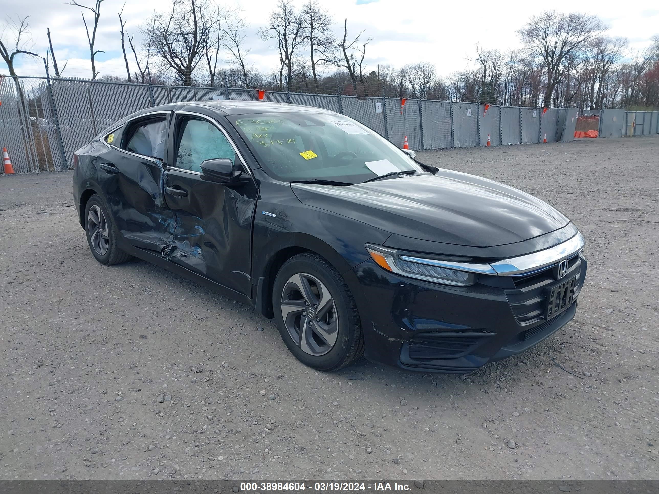 HONDA INSIGHT 2019 19xze4f52ke011286