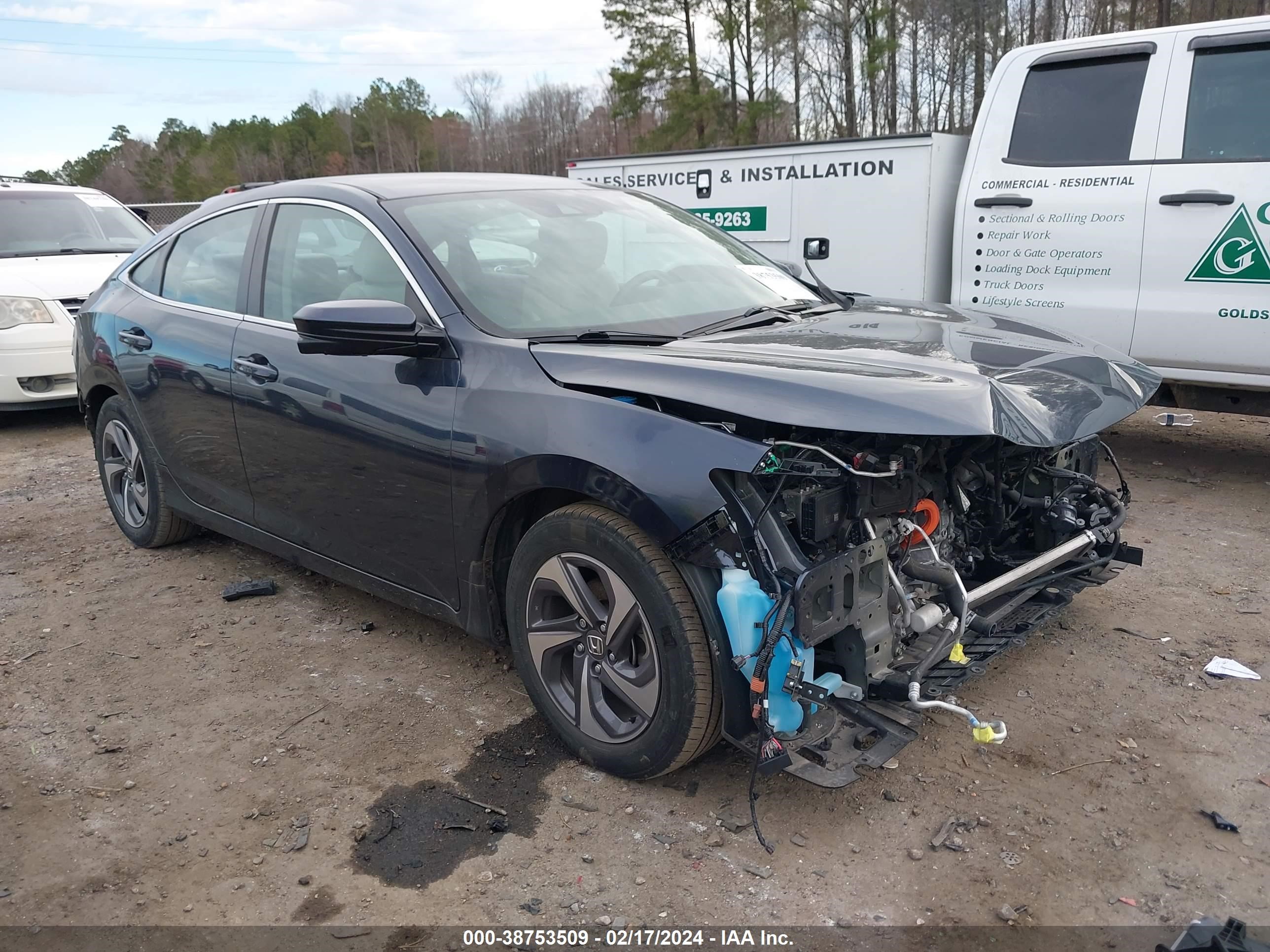 HONDA INSIGHT 2019 19xze4f52ke017492