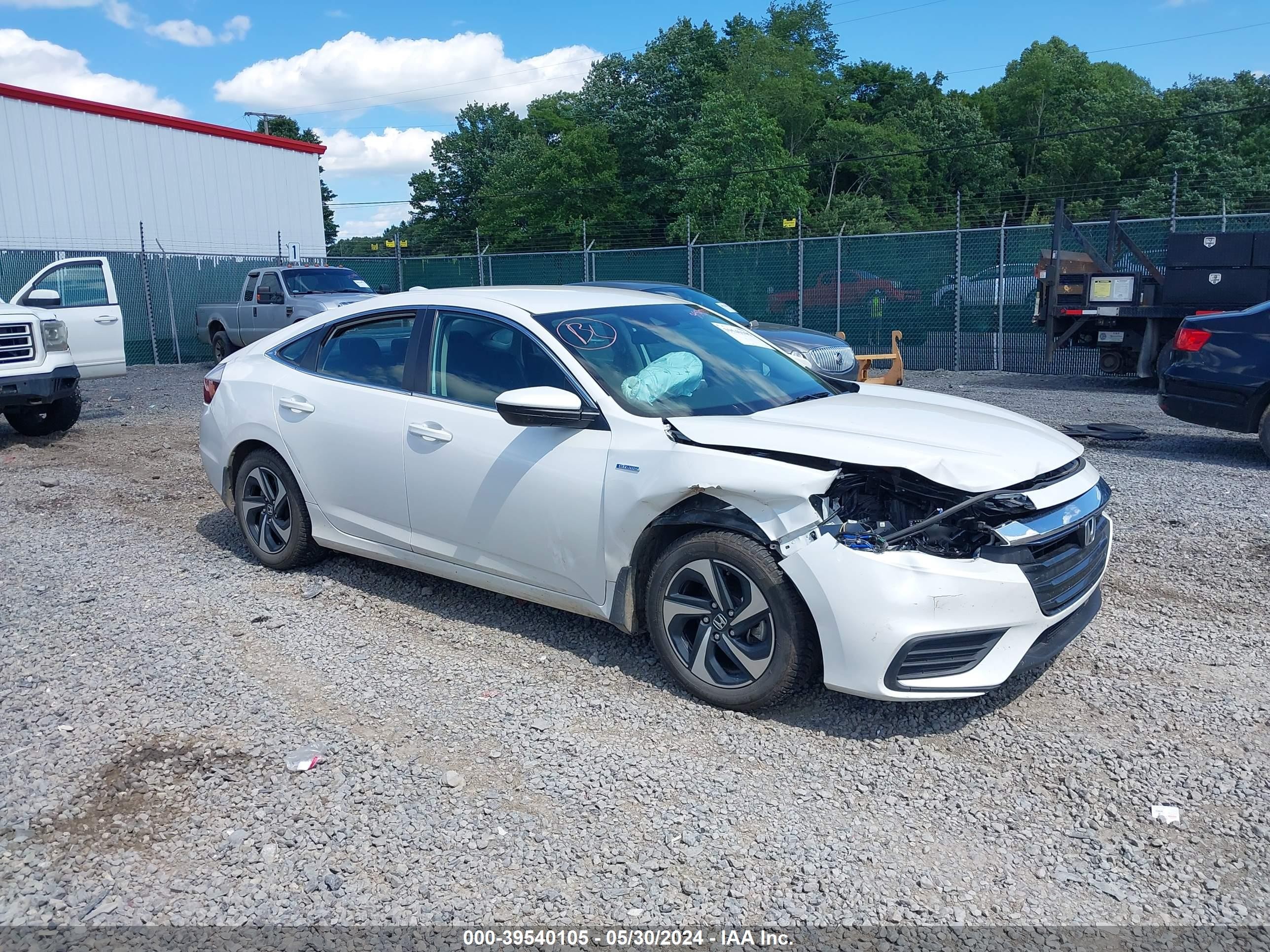 HONDA INSIGHT 2021 19xze4f52me003952