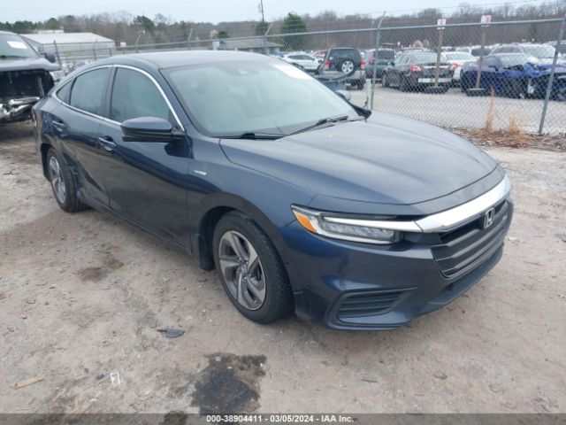 HONDA INSIGHT 2020 19xze4f53le009662