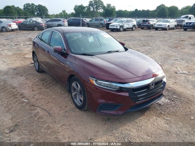 HONDA INSIGHT 2020 19xze4f53le010732