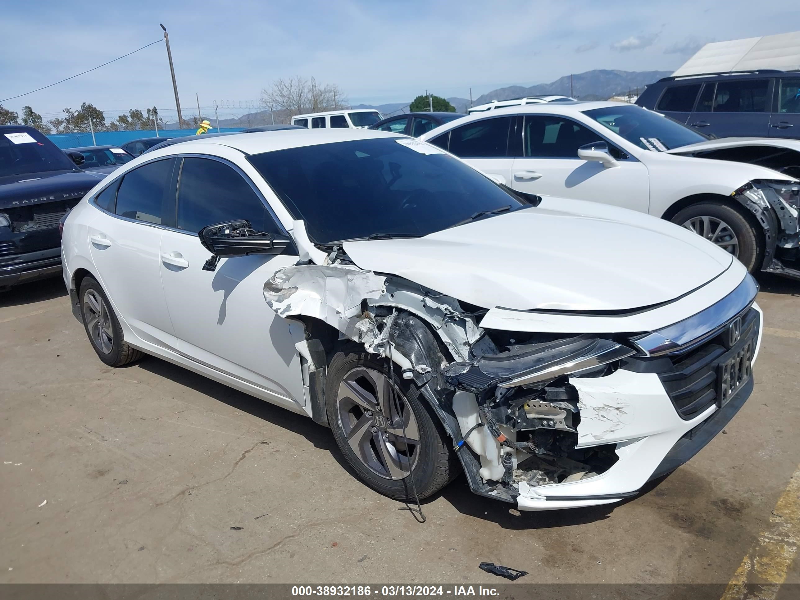 HONDA INSIGHT 2019 19xze4f54ke016554