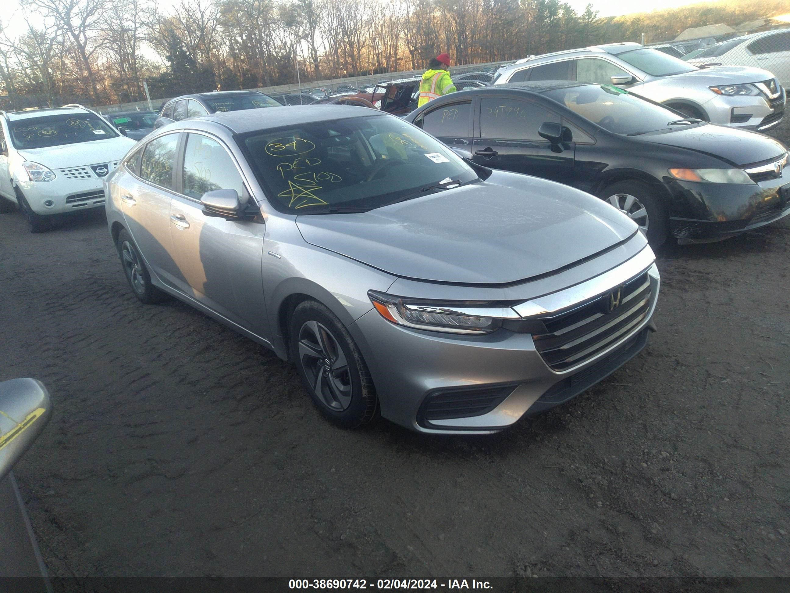 HONDA INSIGHT 2019 19xze4f54ke022404