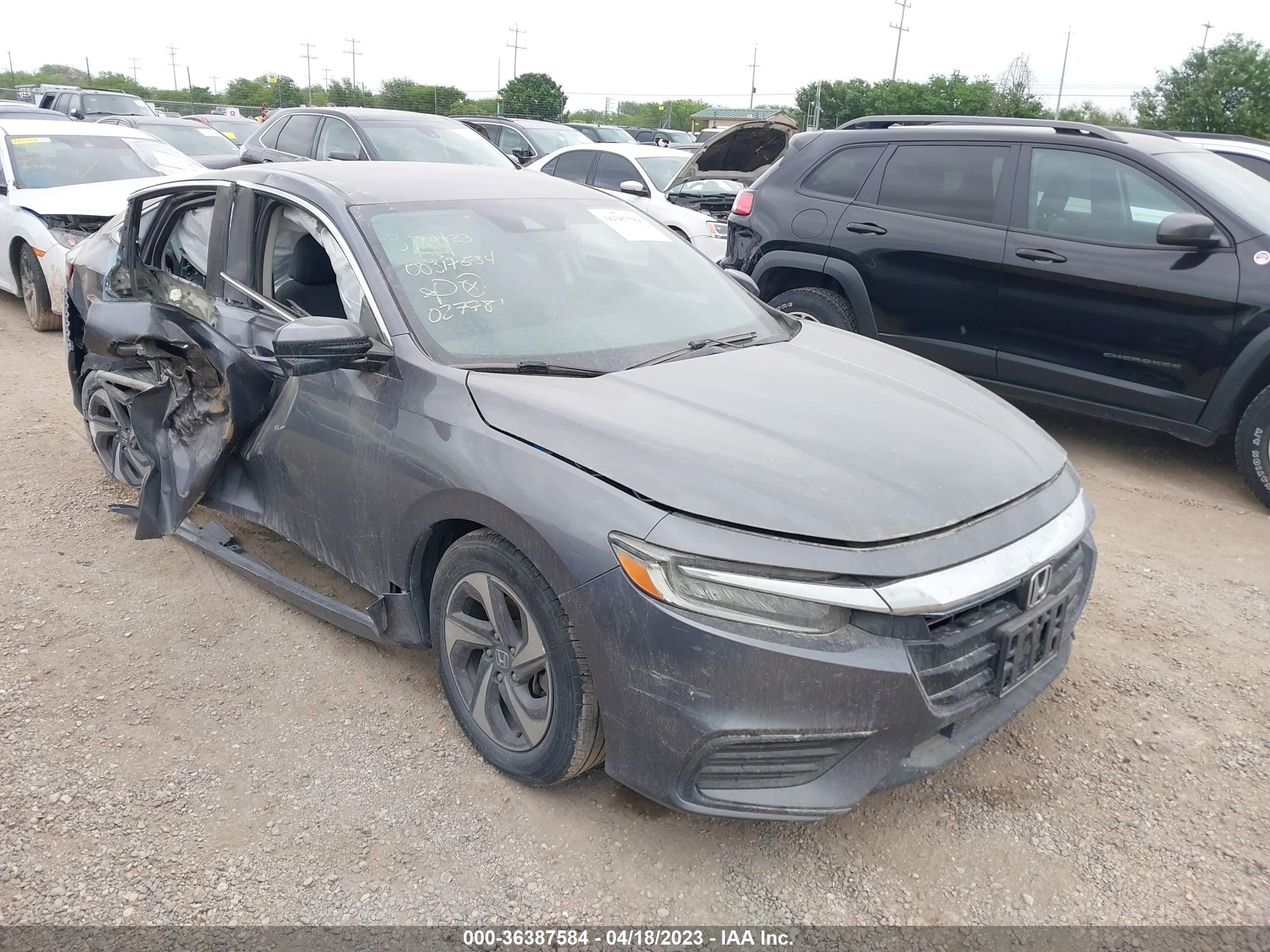 HONDA INSIGHT 2019 19xze4f54ke027781