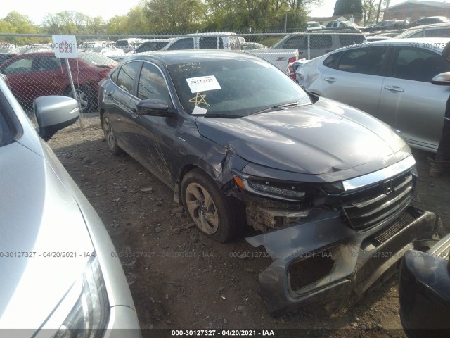 HONDA INSIGHT 2020 19xze4f54le001747