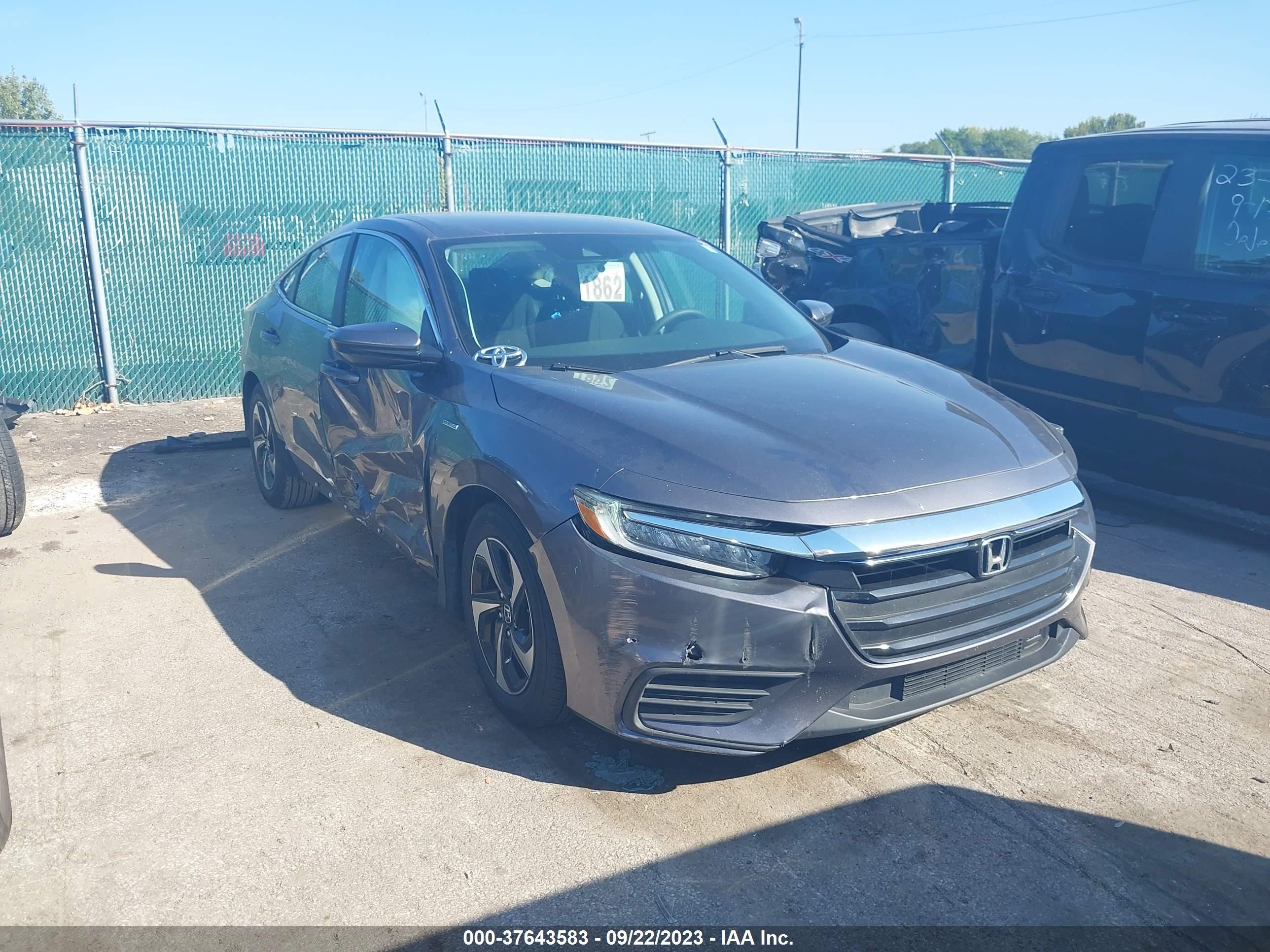 HONDA INSIGHT 2021 19xze4f54me004228