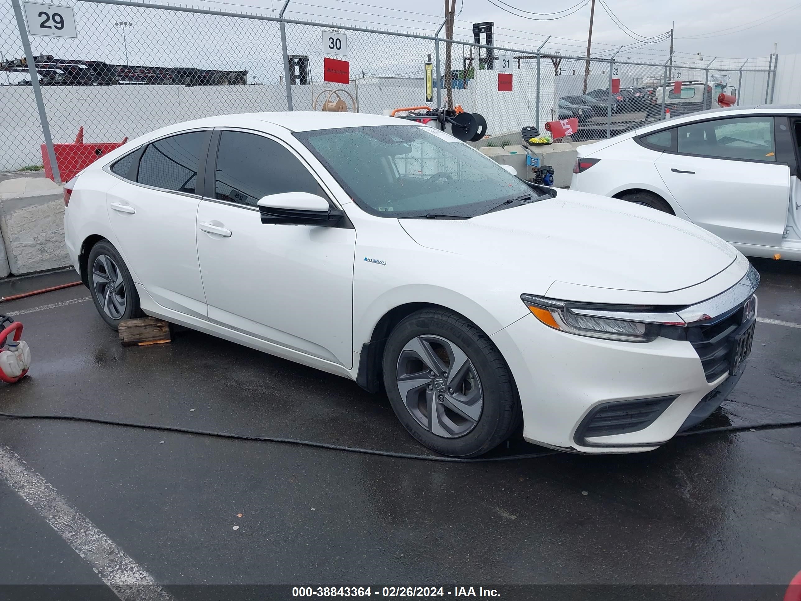 HONDA INSIGHT 2019 19xze4f55ke028549