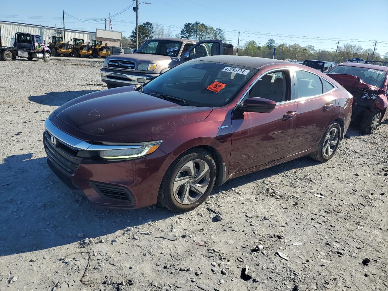 HONDA INSIGHT 2019 19xze4f55ke030477