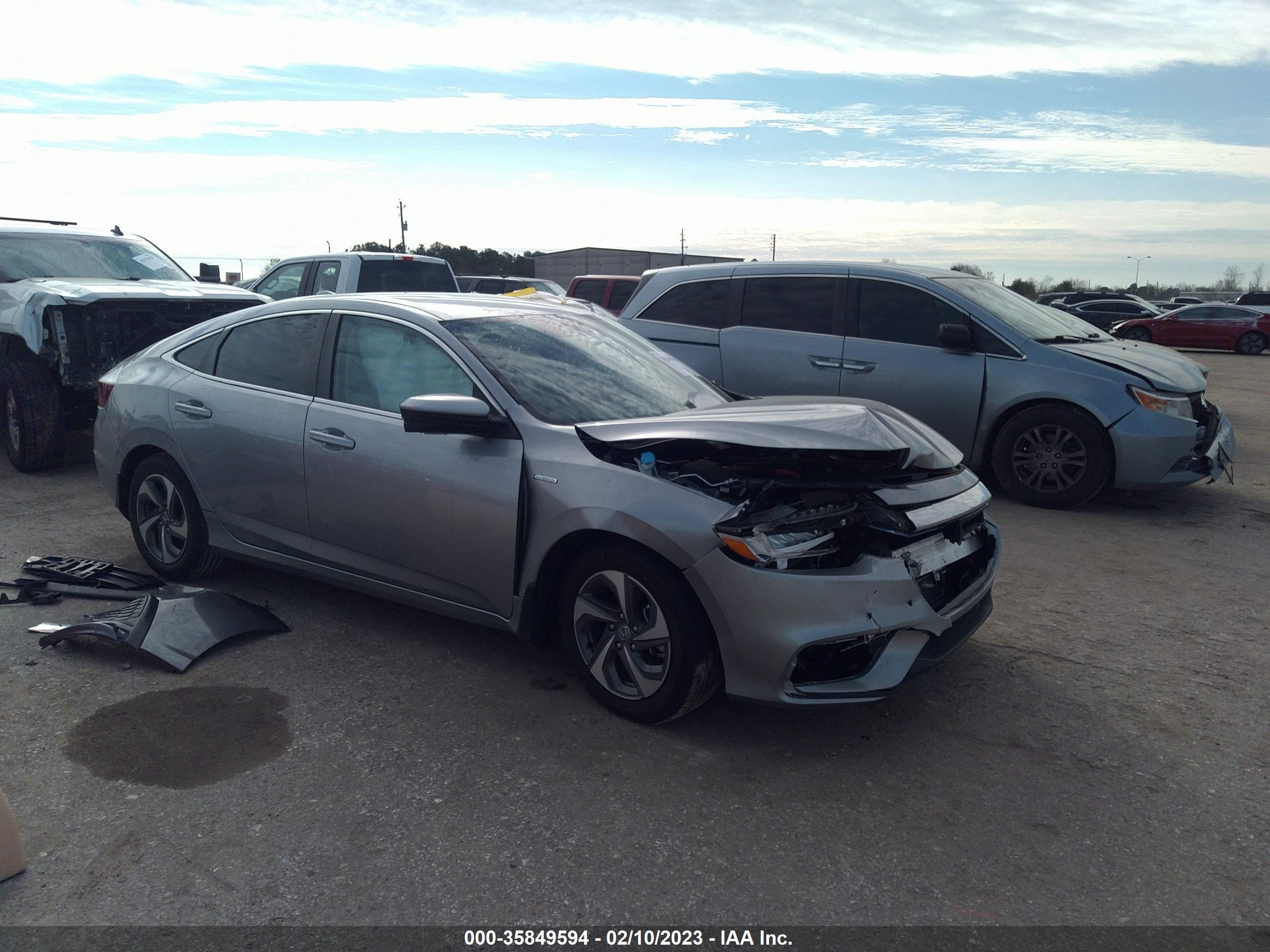 HONDA INSIGHT 2020 19xze4f55le000722