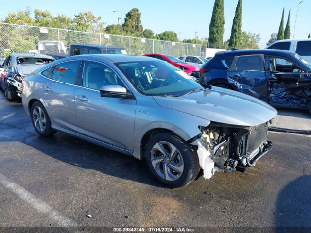 HONDA INSIGHT 2020 19xze4f56le003063