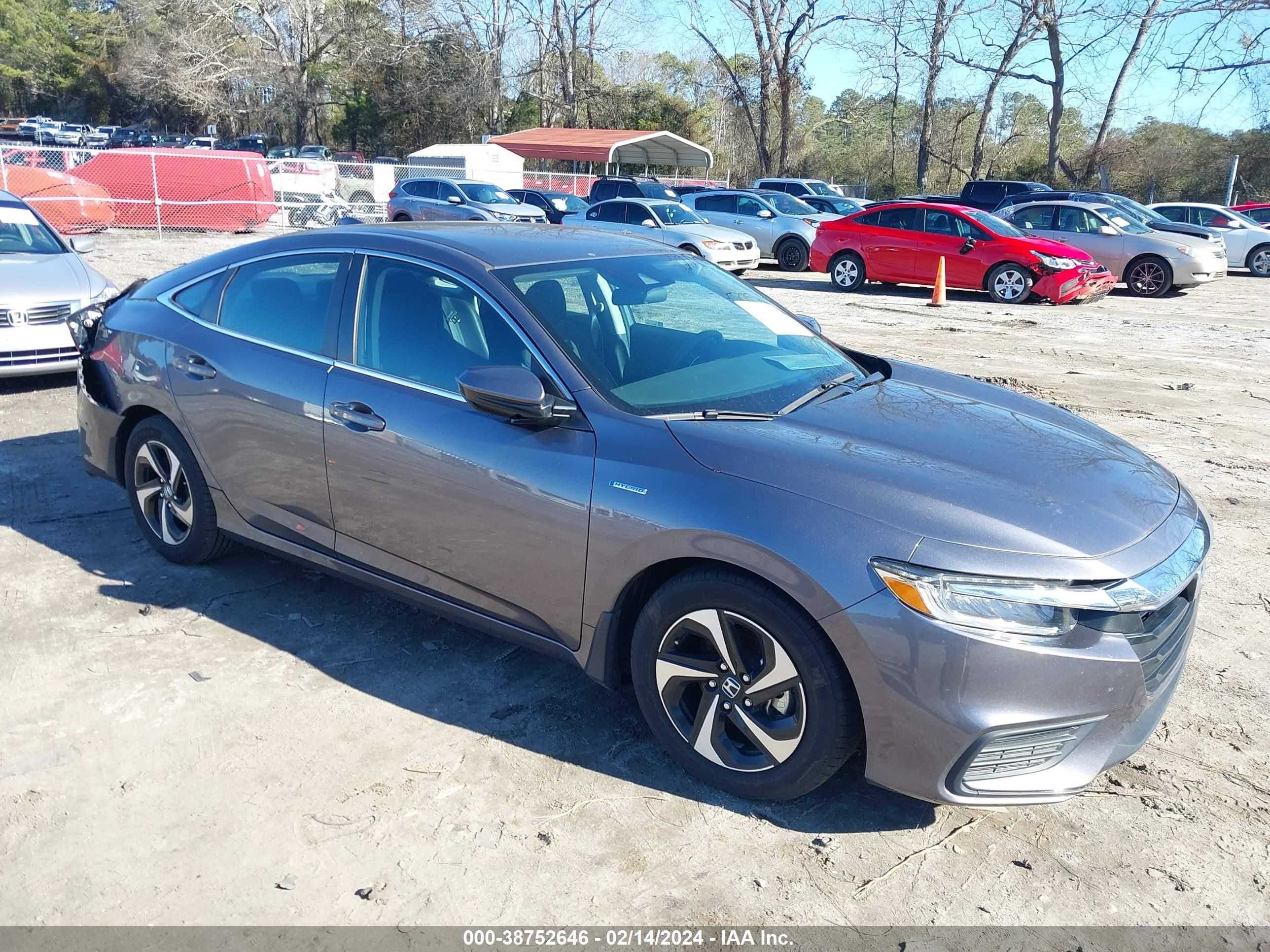 HONDA INSIGHT 2021 19xze4f56me009513