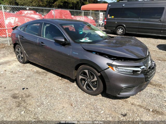 HONDA INSIGHT 2021 19xze4f56me010631