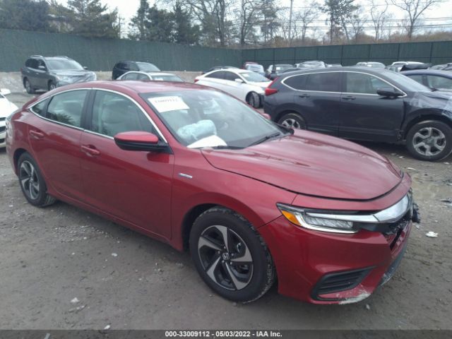 HONDA INSIGHT 2022 19xze4f56ne011022