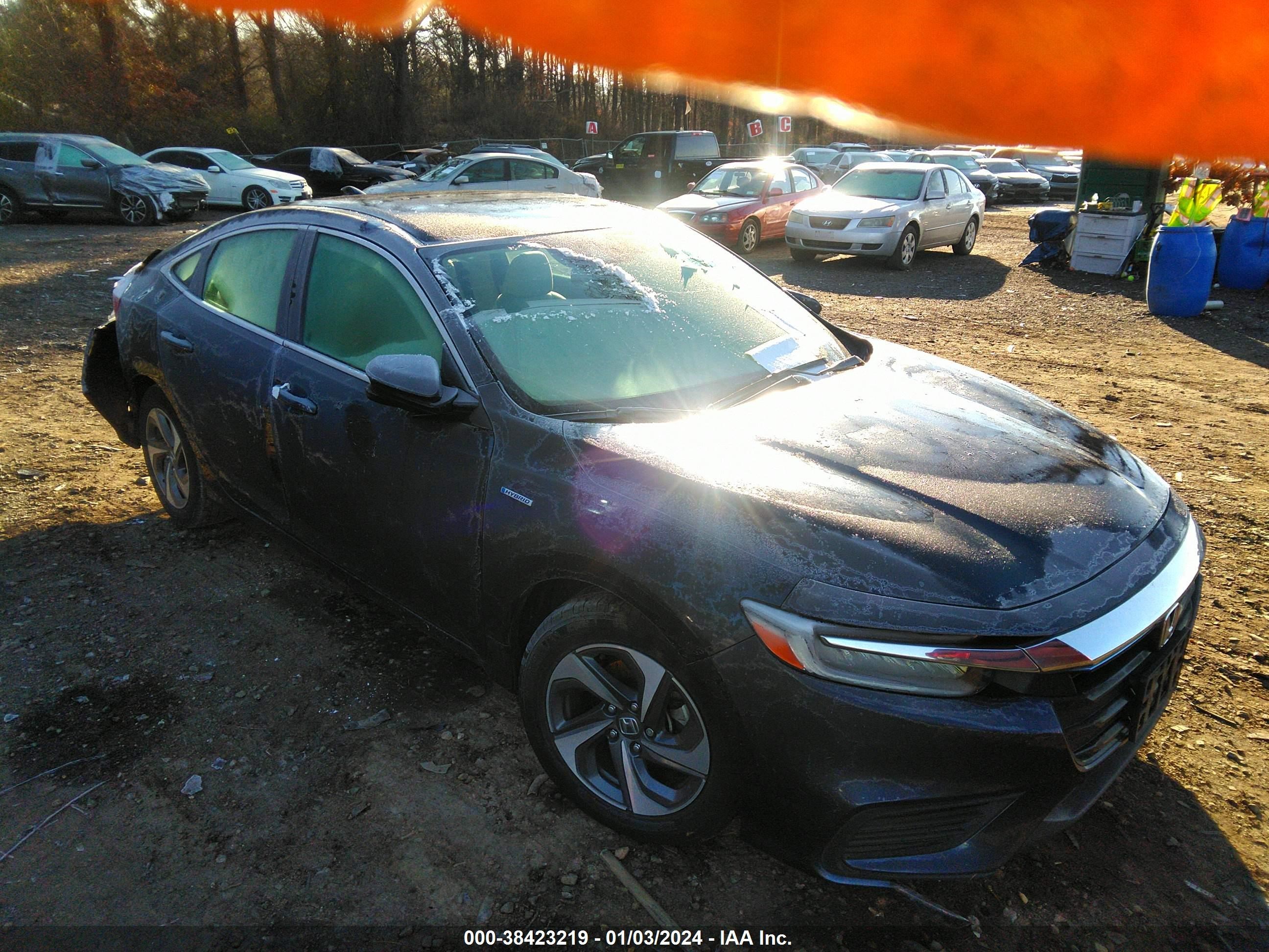 HONDA INSIGHT 2019 19xze4f57ke012966