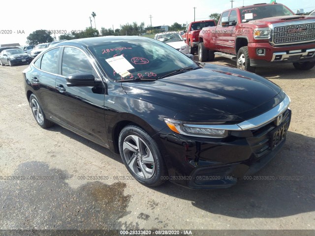 HONDA INSIGHT 2020 19xze4f57le001466