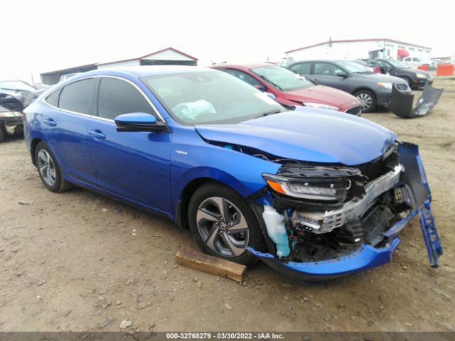 HONDA INSIGHT 2020 19xze4f57le010085