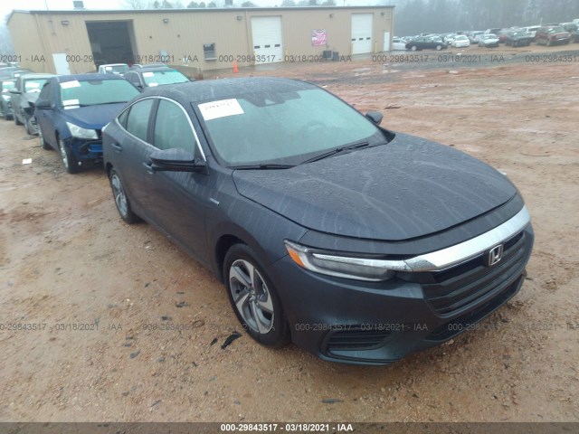 HONDA INSIGHT 2020 19xze4f57le011690