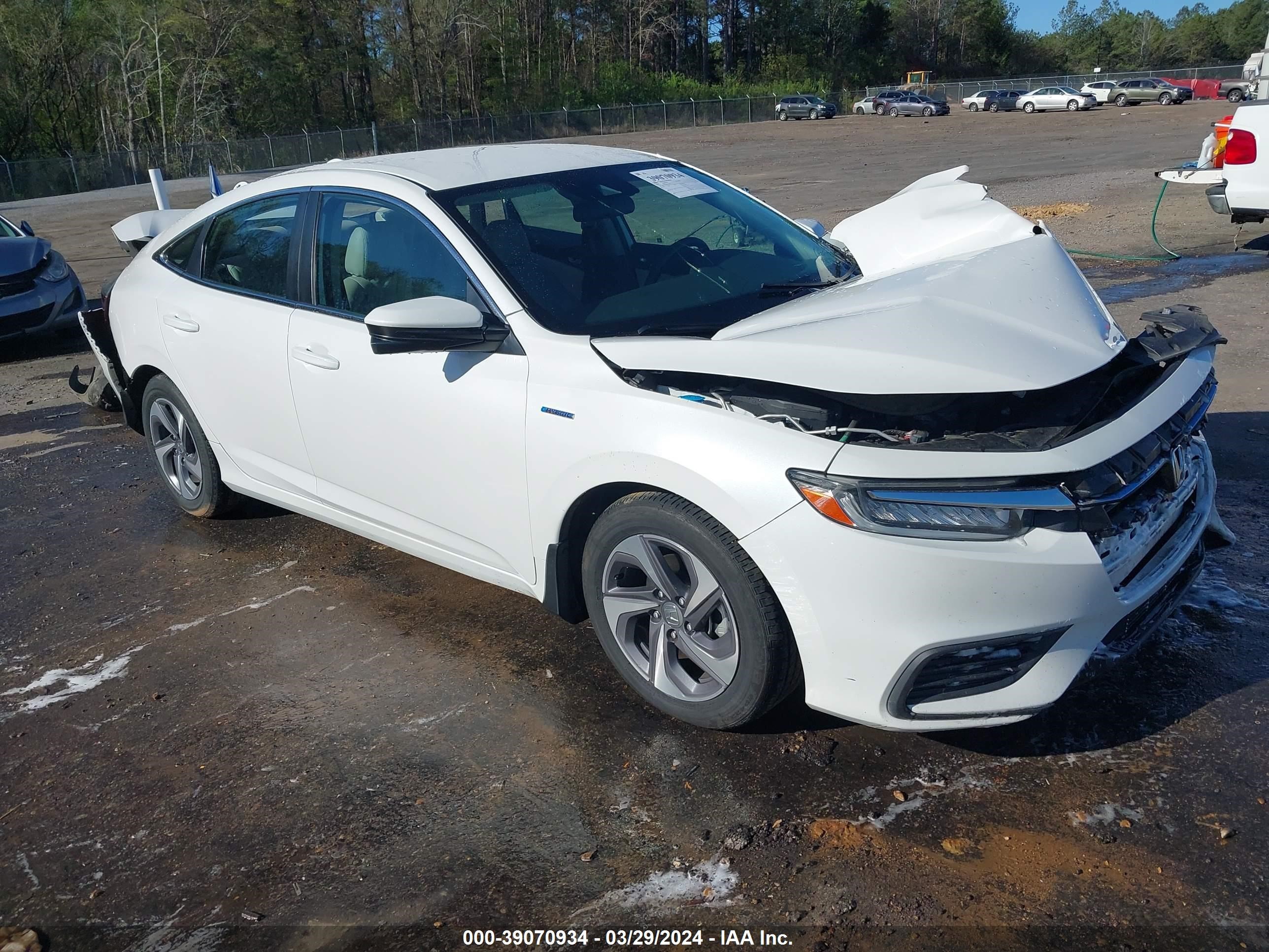 HONDA INSIGHT 2019 19xze4f58ke005069