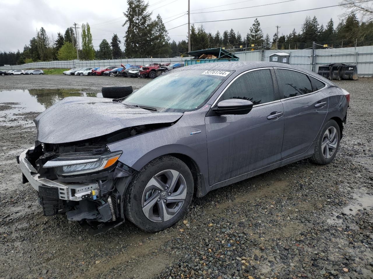 HONDA INSIGHT 2019 19xze4f58ke006271