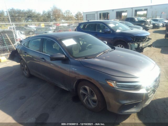 HONDA INSIGHT 2020 19xze4f58le007325