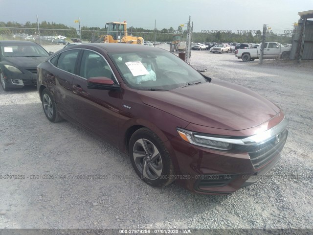 HONDA INSIGHT 2020 19xze4f58le011505