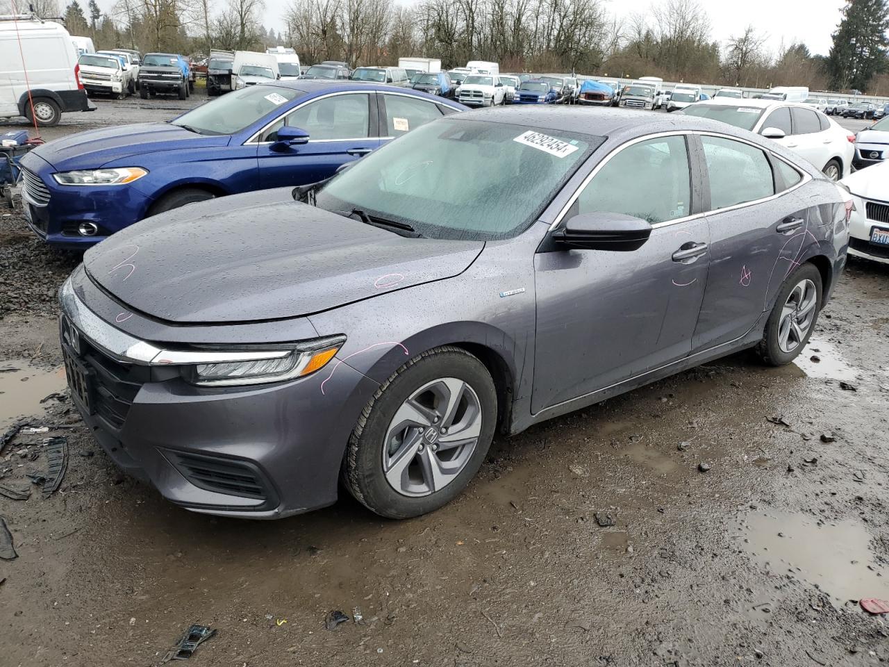 HONDA INSIGHT 2020 19xze4f59le014185