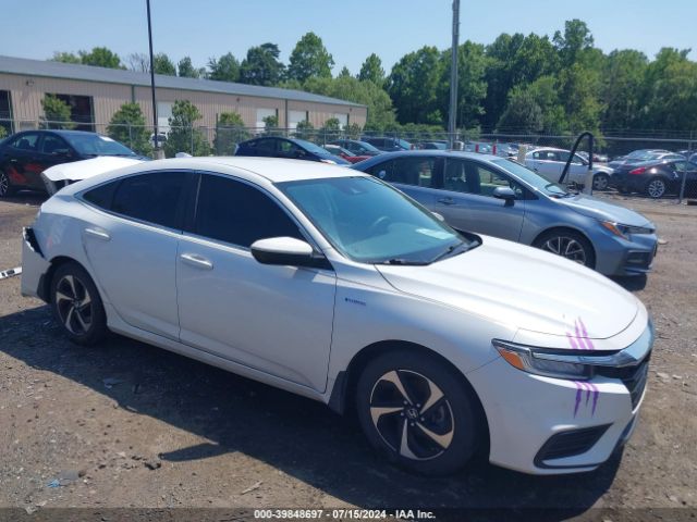 HONDA INSIGHT 2021 19xze4f59me008923