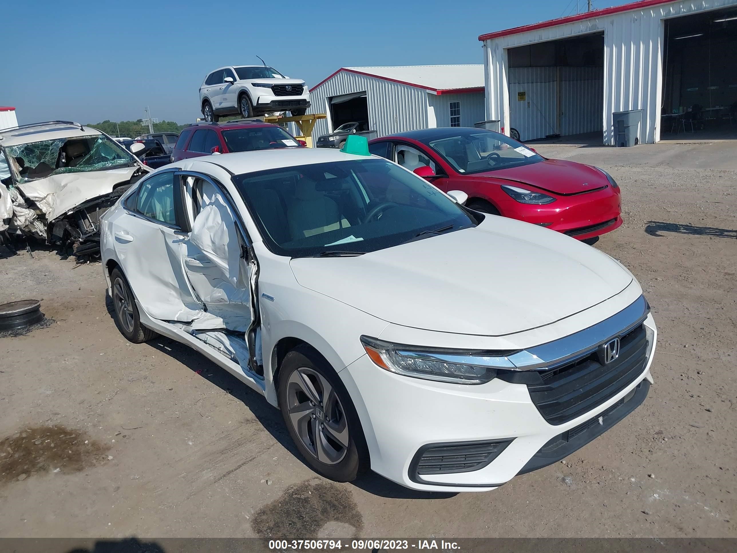 HONDA INSIGHT 2019 19xze4f5xke006045