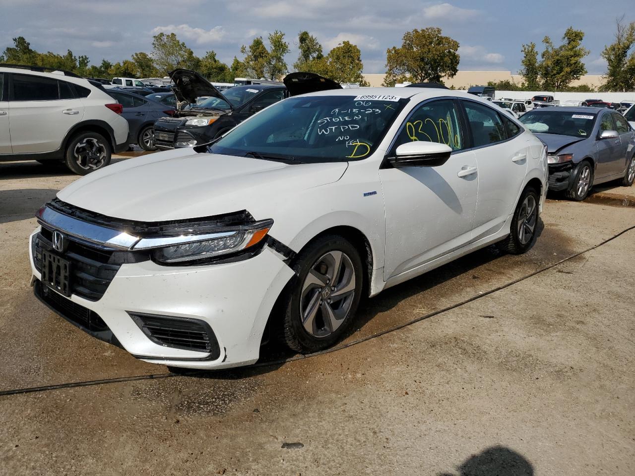 HONDA INSIGHT 2019 19xze4f5xke021404