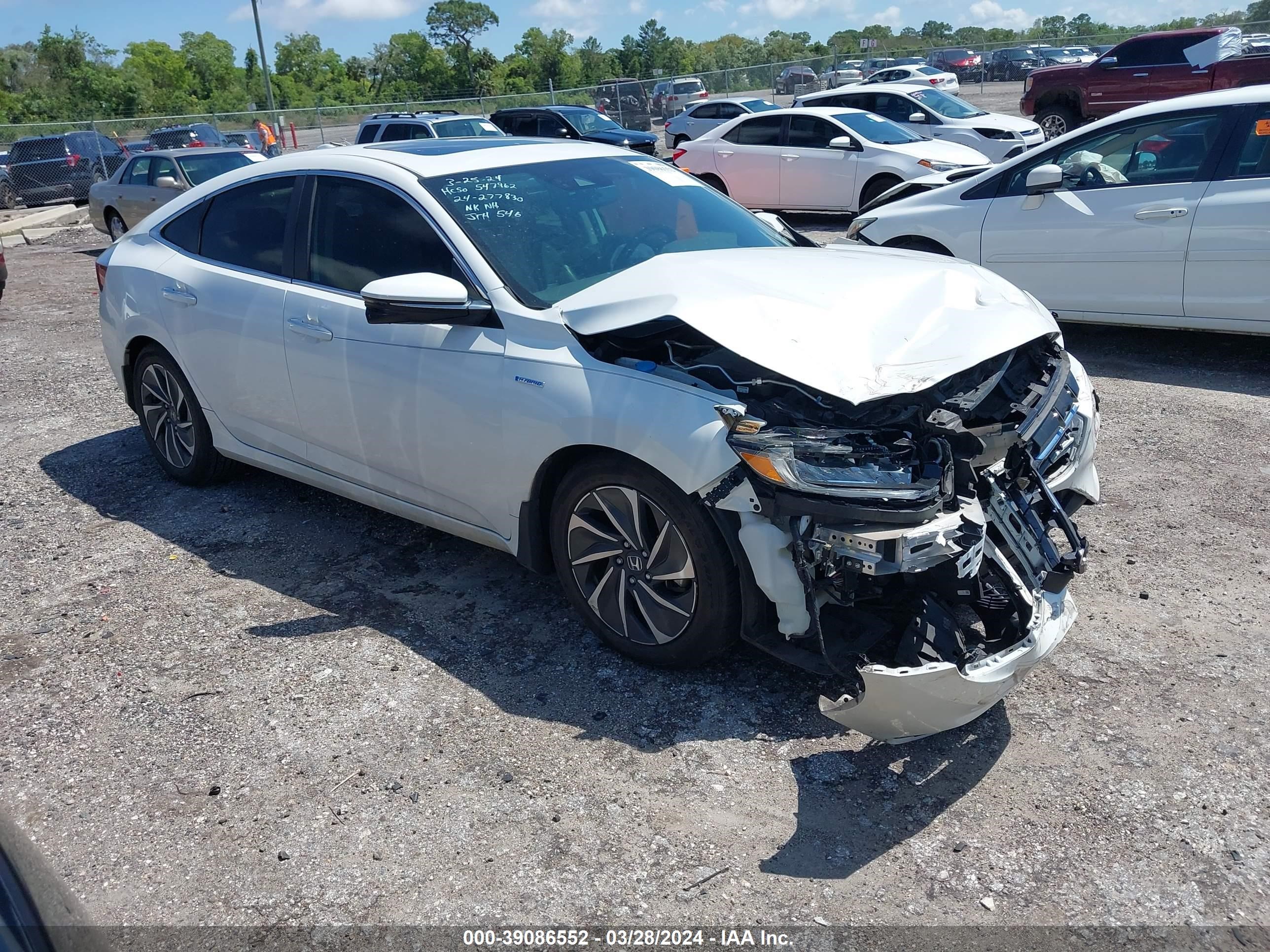 HONDA INSIGHT 2019 19xze4f92ke027832