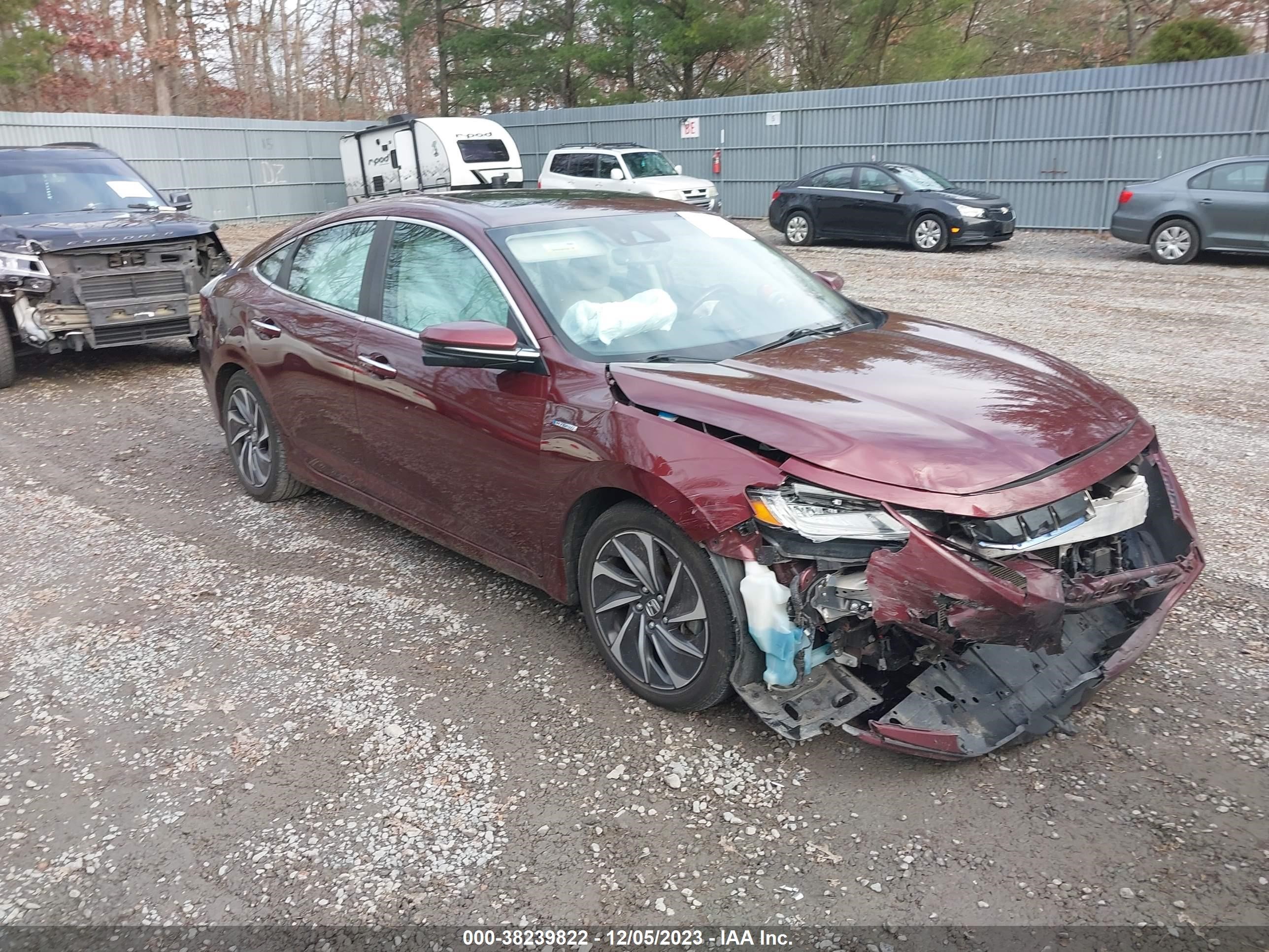 HONDA INSIGHT 2020 19xze4f94le004943