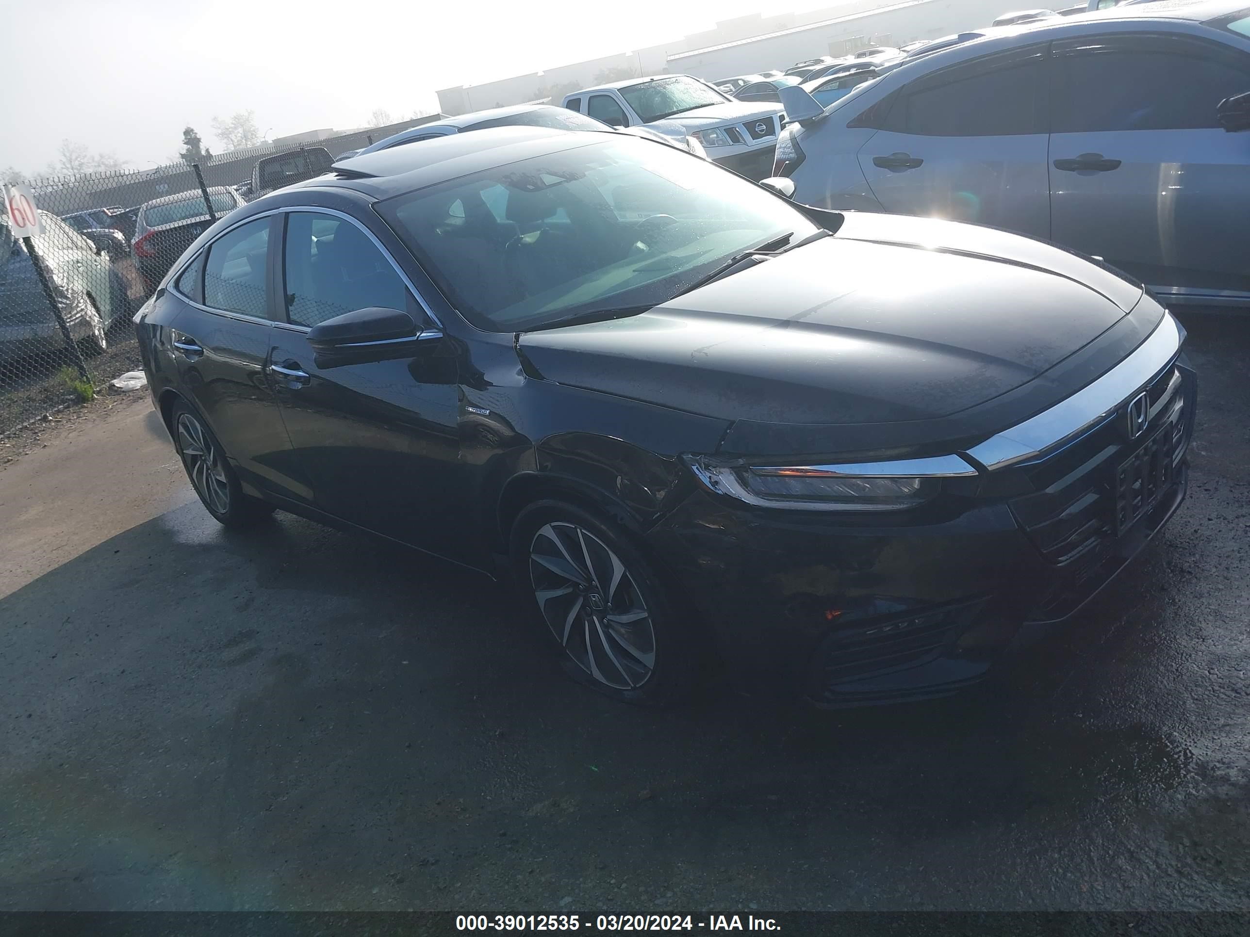 HONDA INSIGHT 2020 19xze4f95le005390