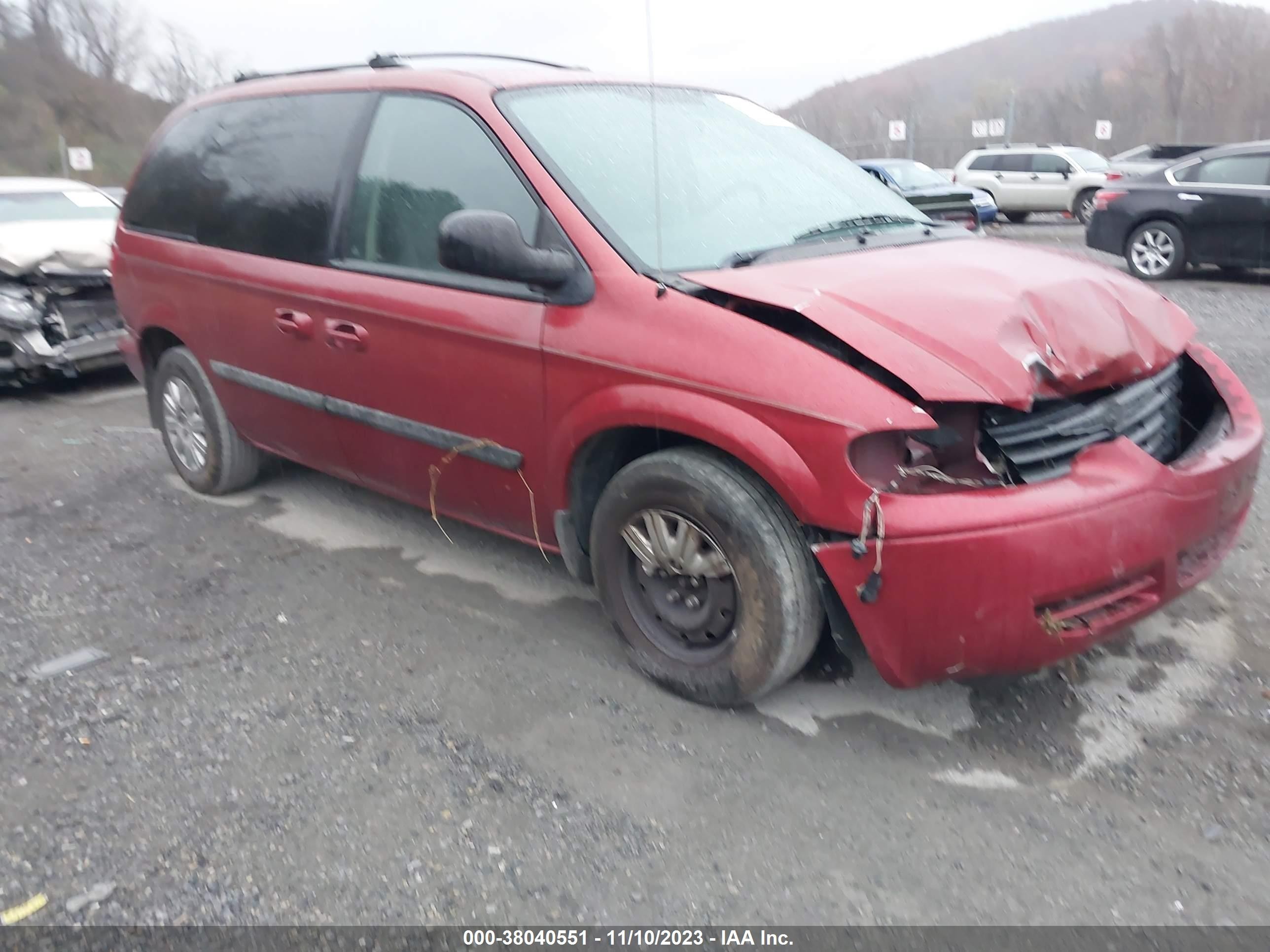 CHRYSLER TOWN & COUNTRY 2007 1a4gj45r37b120359