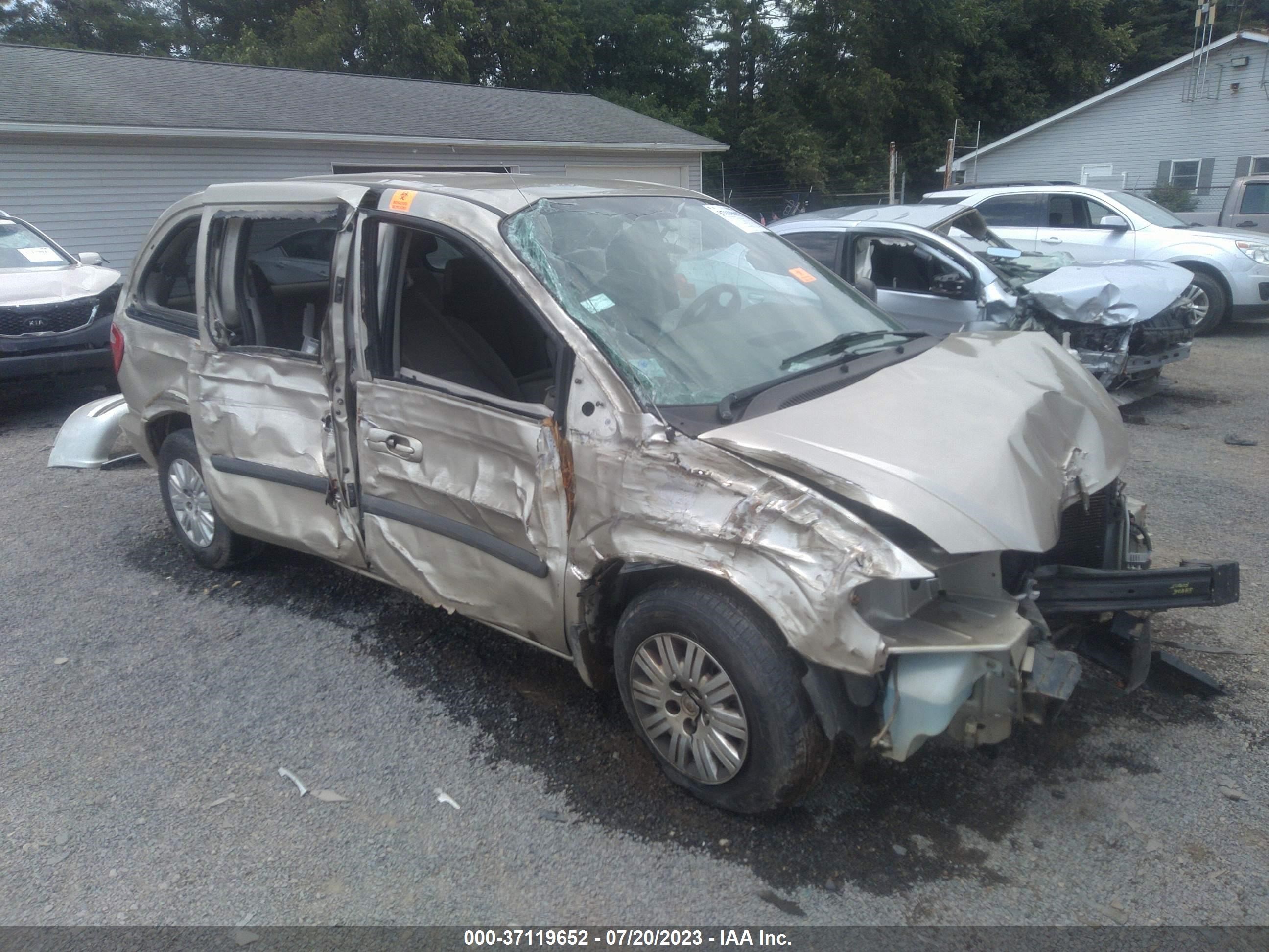 CHRYSLER TOWN & COUNTRY 2007 1a4gj45r77b120445