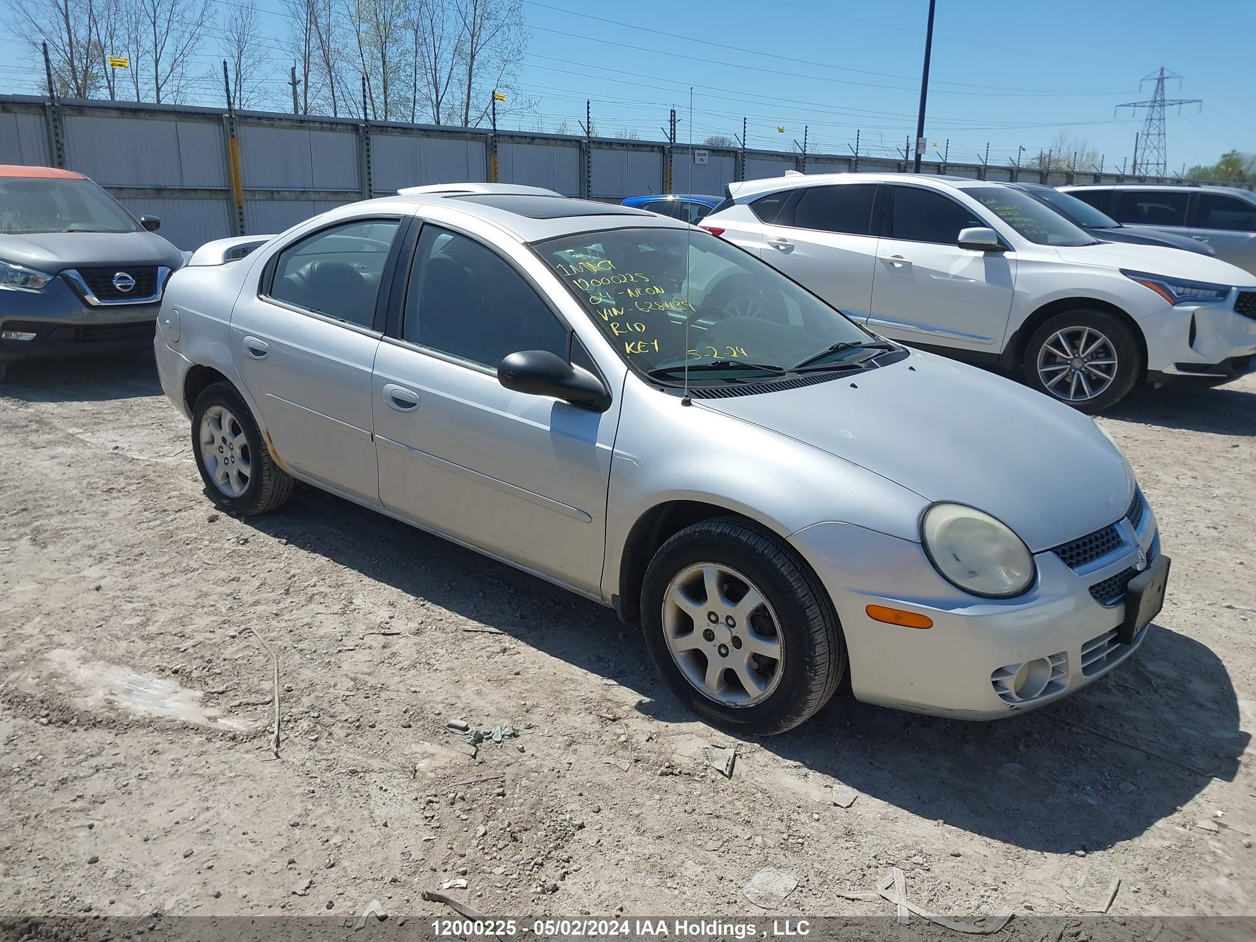 CHRYSLER NEON 2004 1b3as56c74d628439