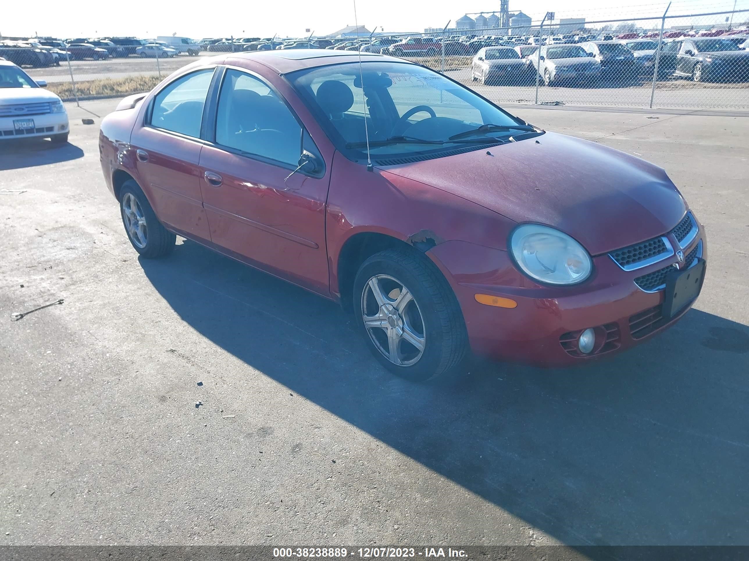 DODGE NEON 2005 1b3as56c85d117257