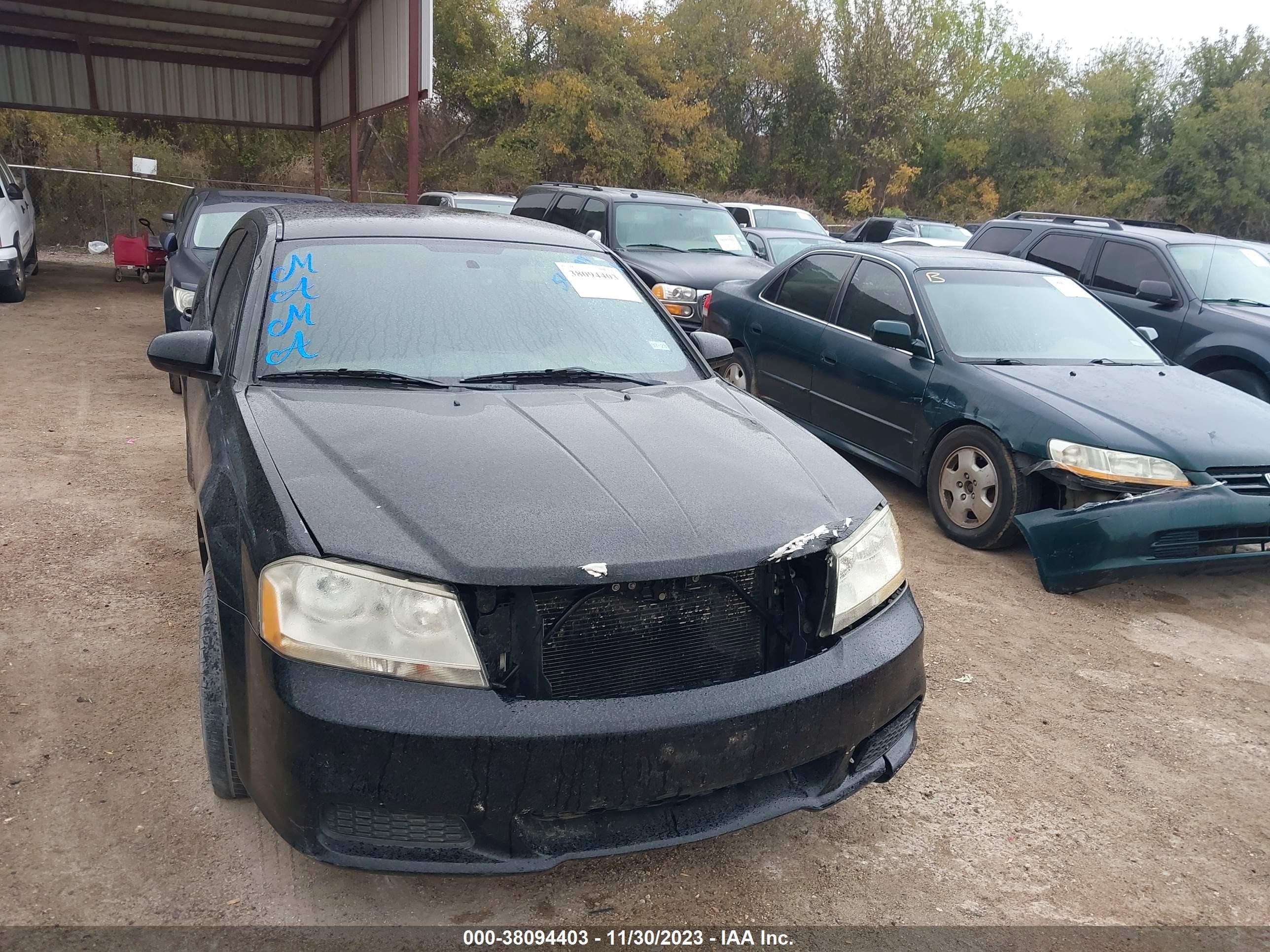 DODGE AVENGER 2011 1b3bd1fb6bn544487