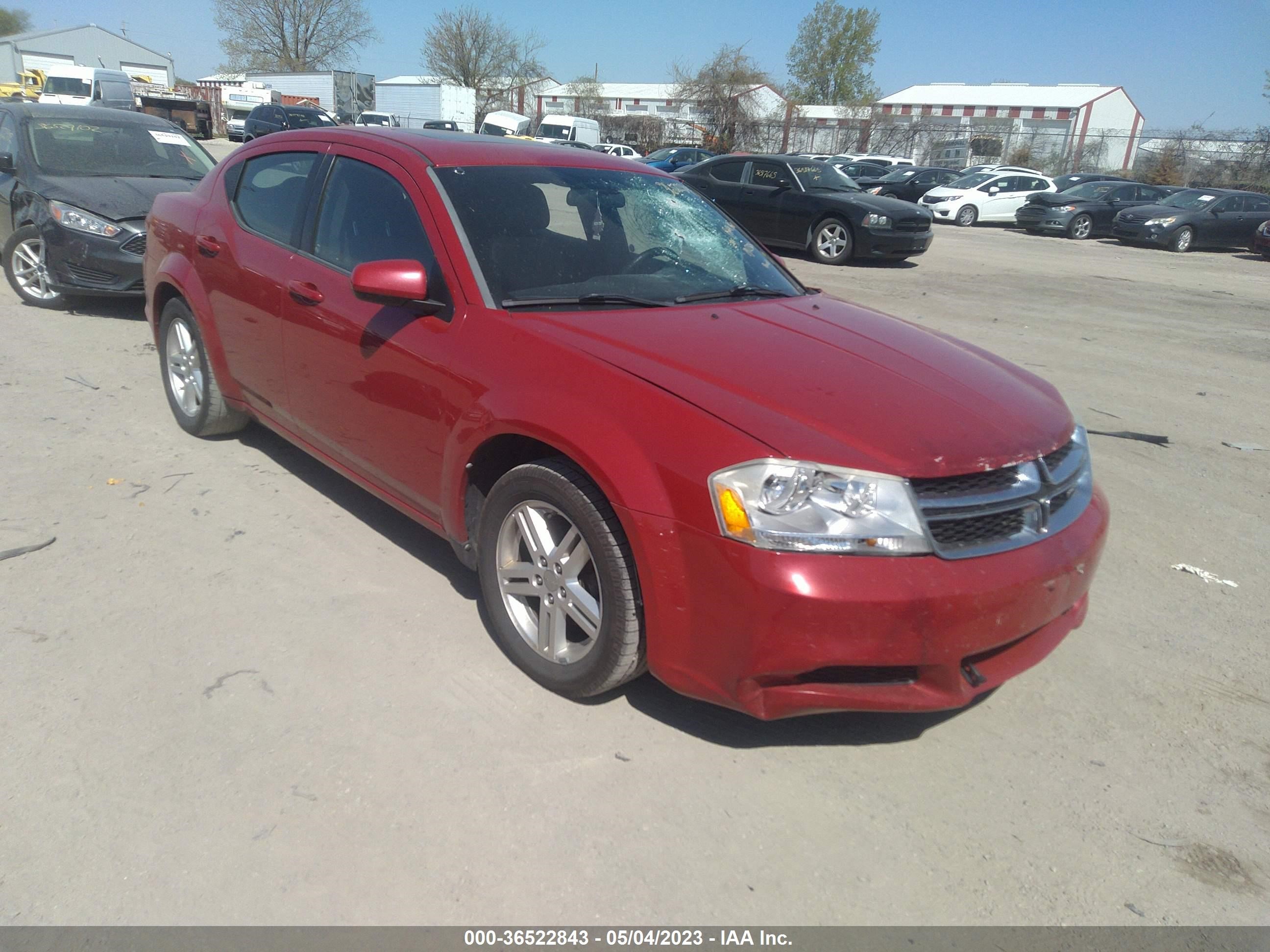 DODGE AVENGER 2011 1b3bd1fb8bn542319