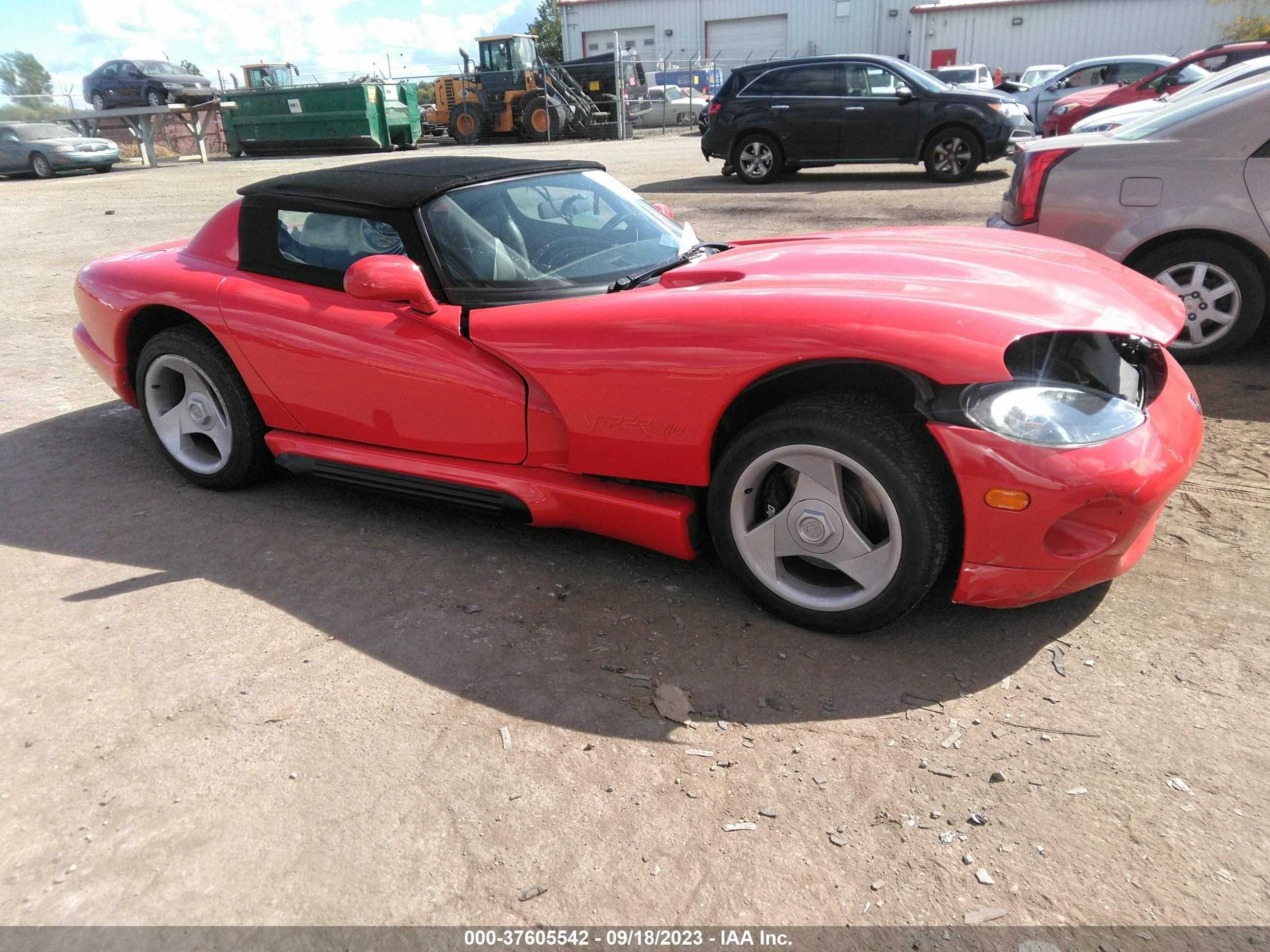 DODGE VIPER 1993 1b3br65e3pv200746