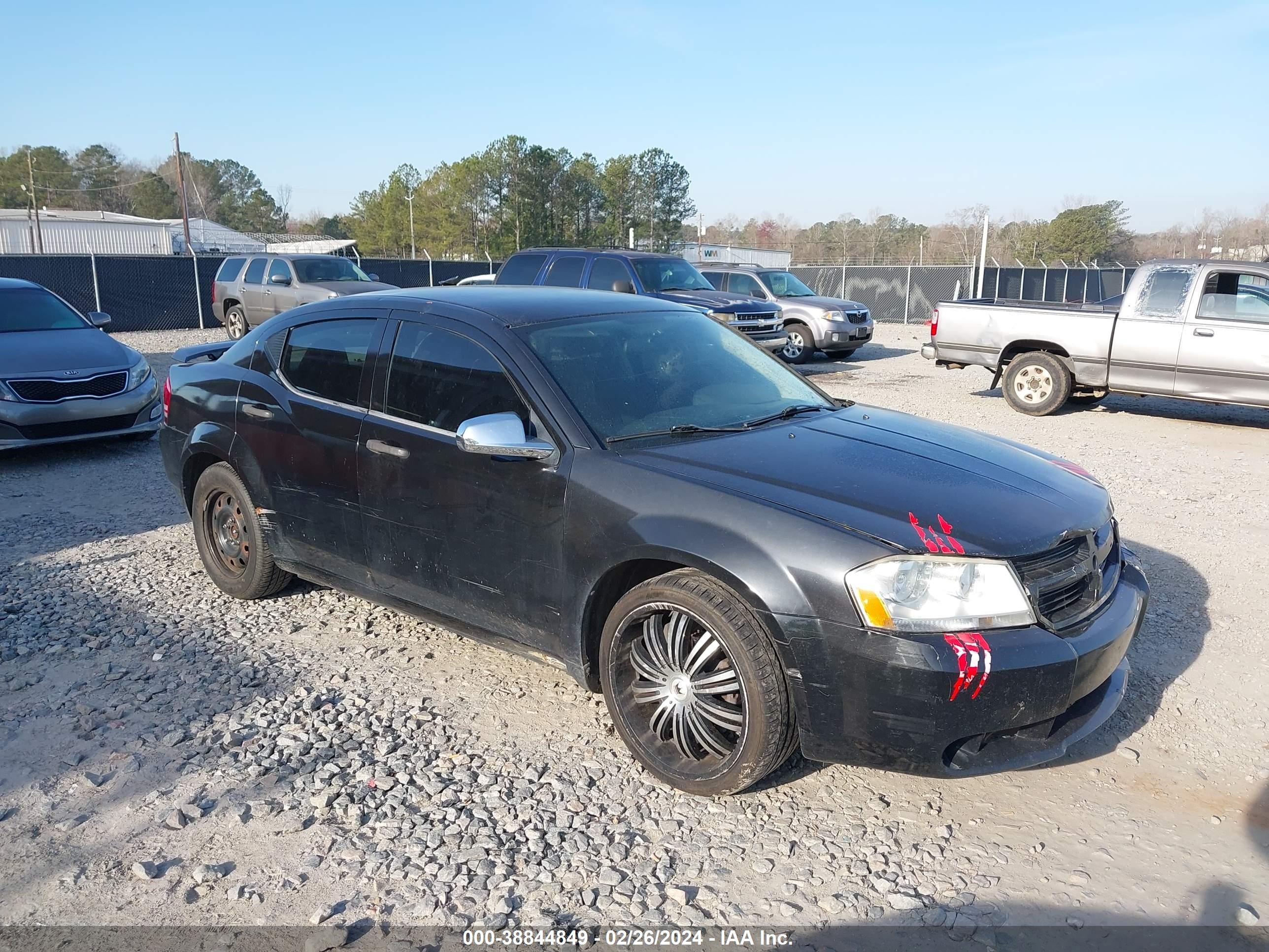 DODGE AVENGER 2010 1b3cc4fb8an102494