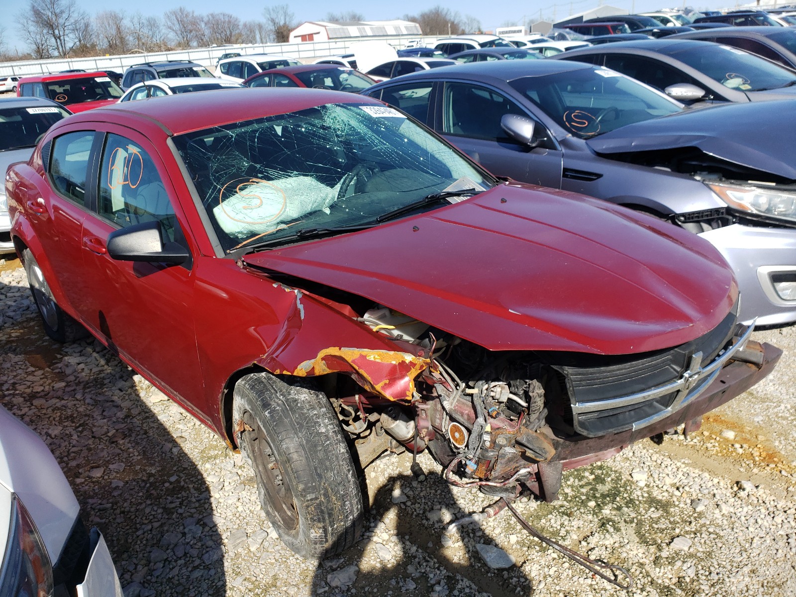 DODGE AVENGER SX 2010 1b3cc4fb9an107428