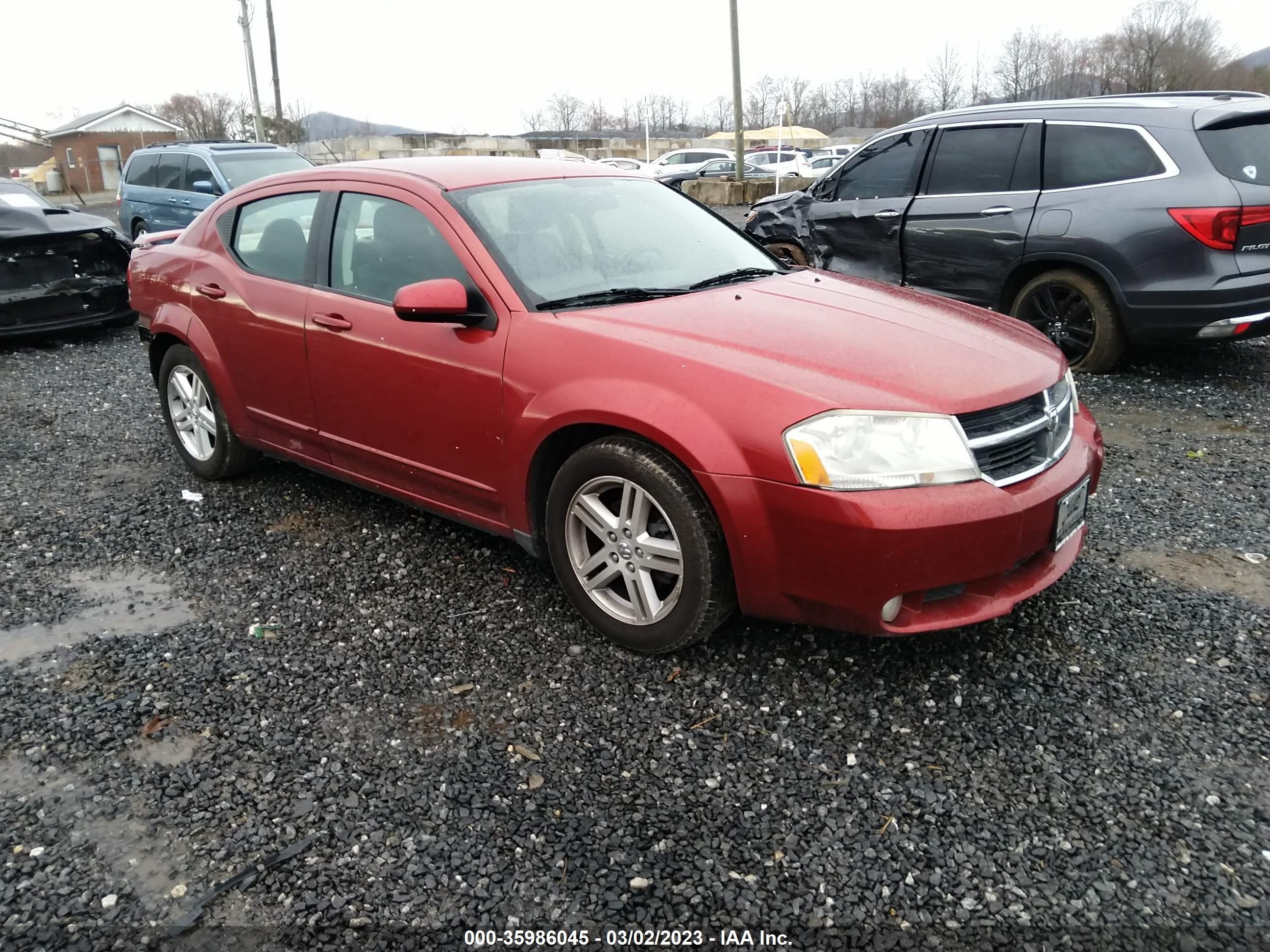 DODGE AVENGER 2010 1b3cc5fb0an124060