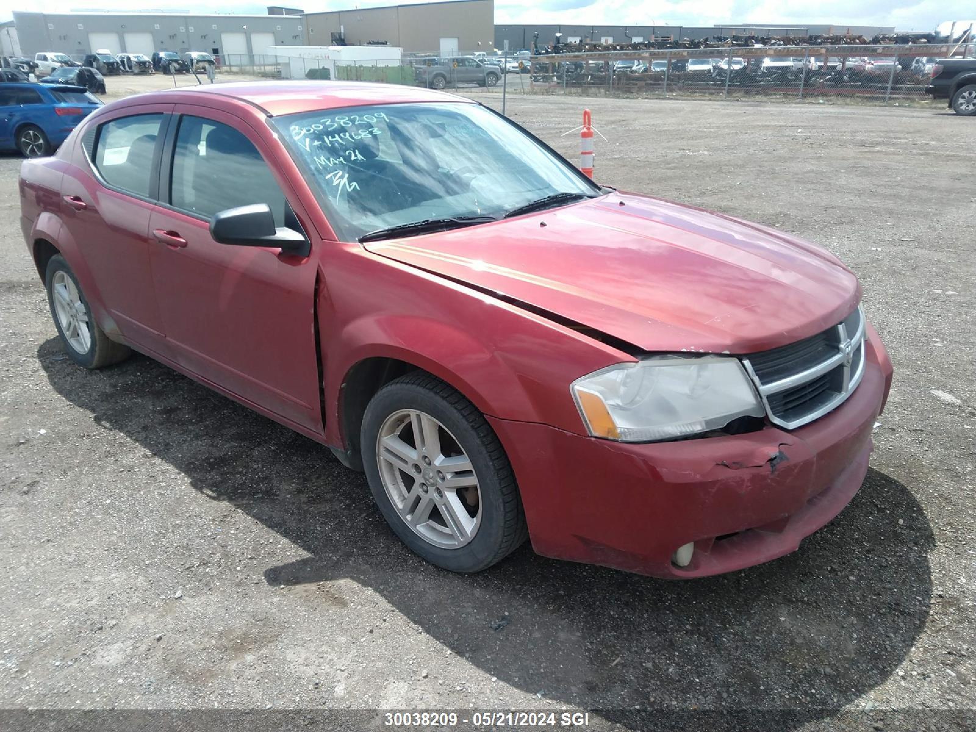 DODGE AVENGER 2010 1b3cc5fb7an149683