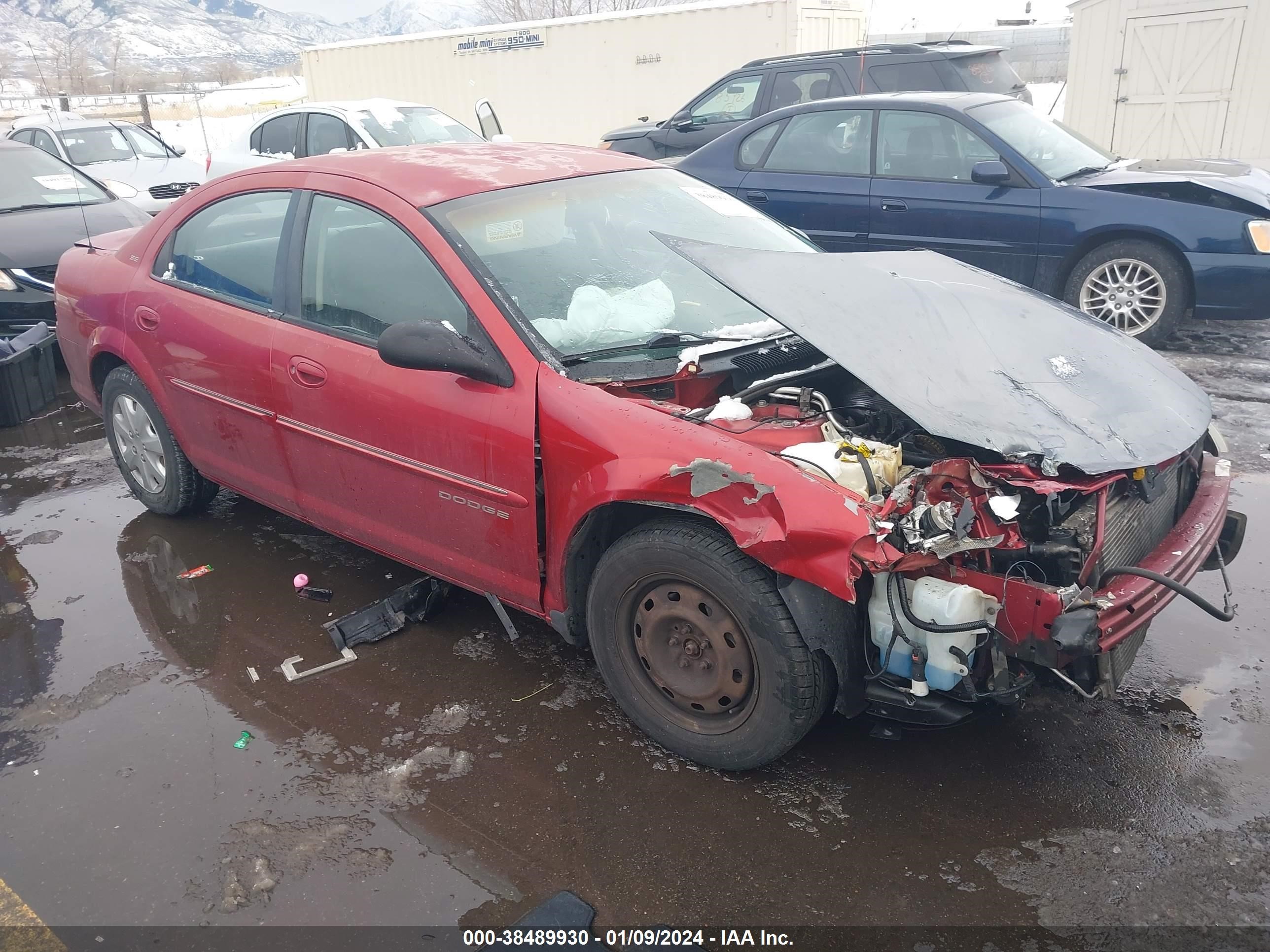 DODGE STRATUS 2001 1b3ej46u71n508380