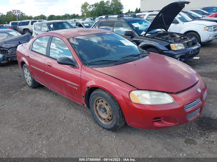 DODGE STRATUS 2001 1b3ej46x31n534873