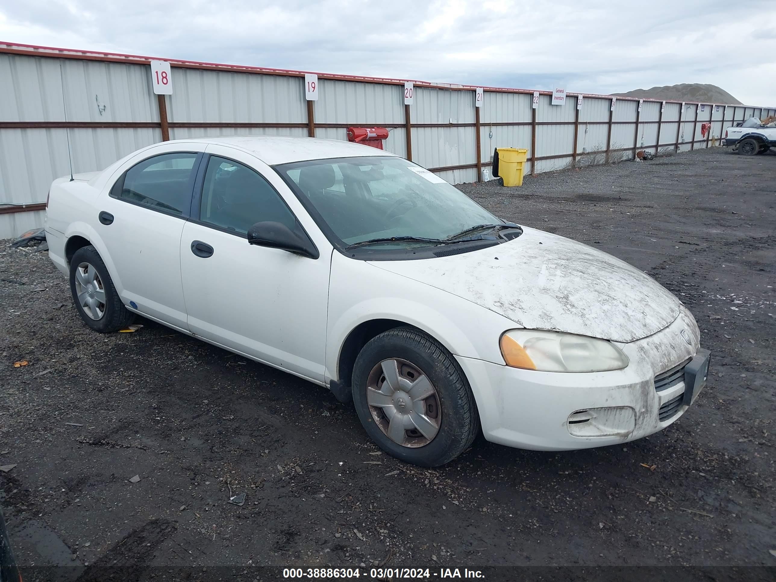 DODGE STRATUS 2003 1b3el36x53n549544